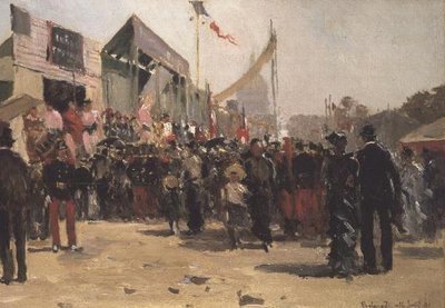 Veletrh na Esplanade des Invalides, 1891 od Pierre Vauthier